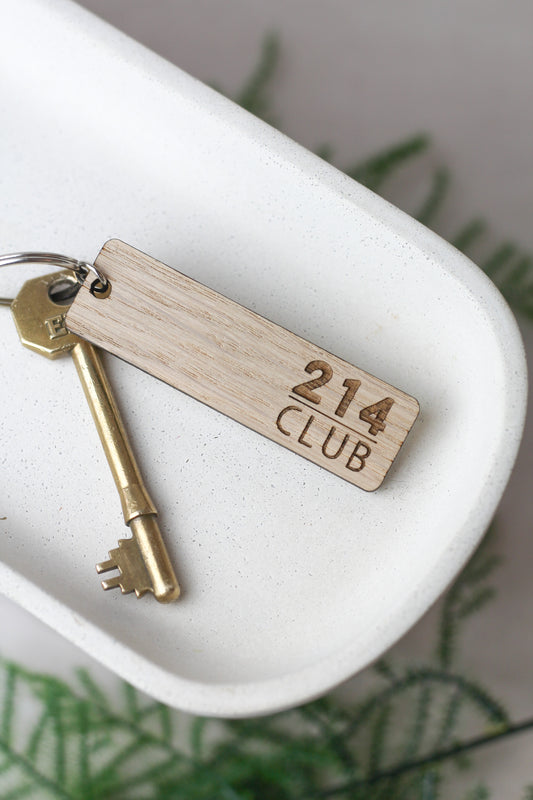 '214 Club', The Wainwright Fells, Wooden Keyring